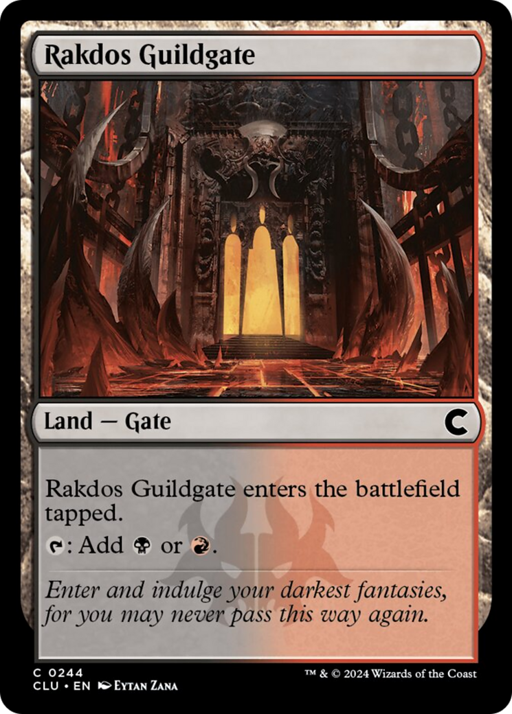 Rakdos Guildgate [Ravnica: Clue Edition] | Odin's Place