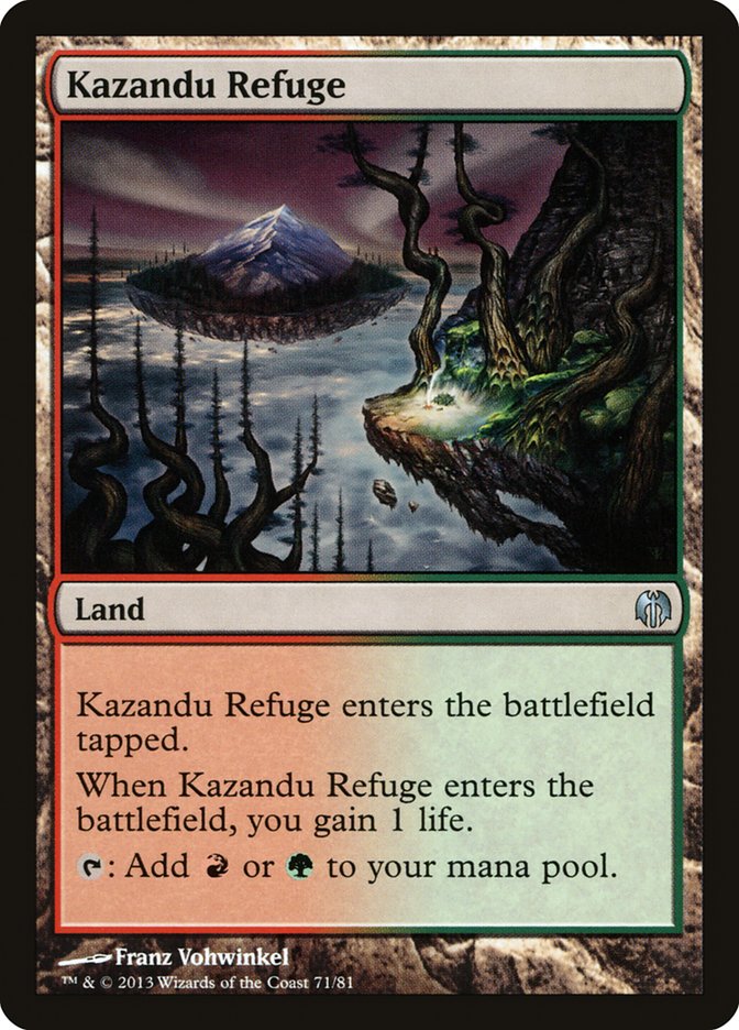 Kazandu Refuge (71) [Duel Decks: Heroes vs. Monsters] | Odin's Place