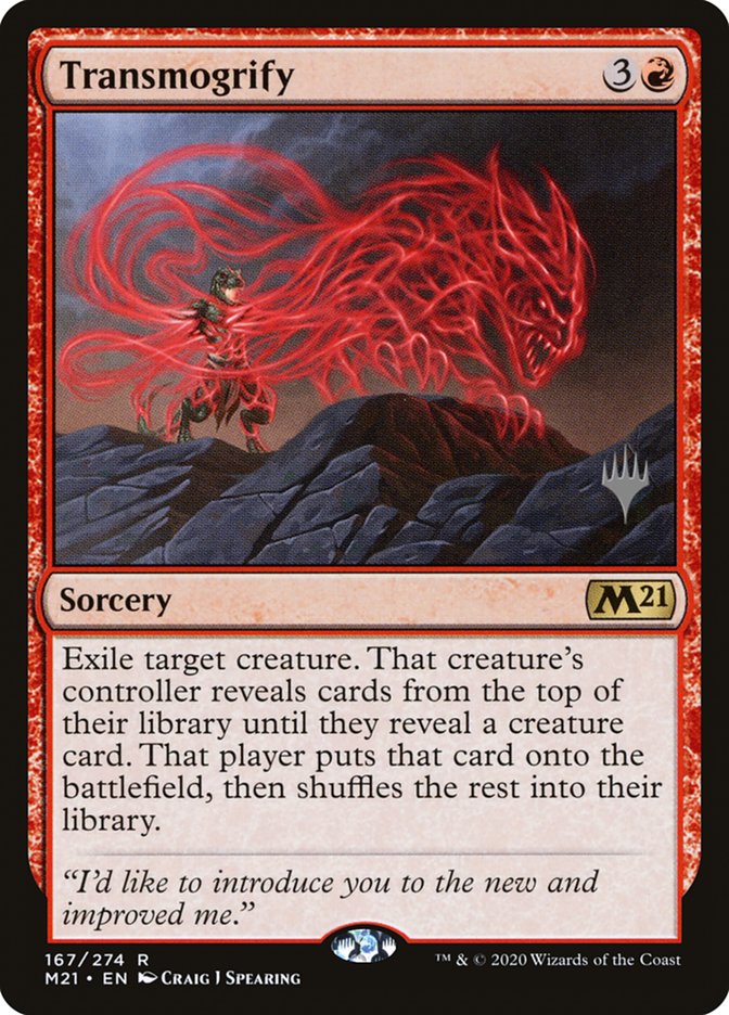 Transmogrify (Promo Pack) [Core Set 2021 Promos] | Odin's Place
