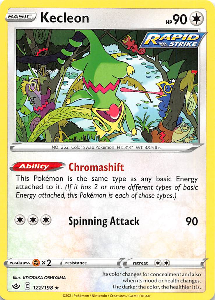 Kecleon (122/198) [Sword & Shield: Chilling Reign] | Odin's Place