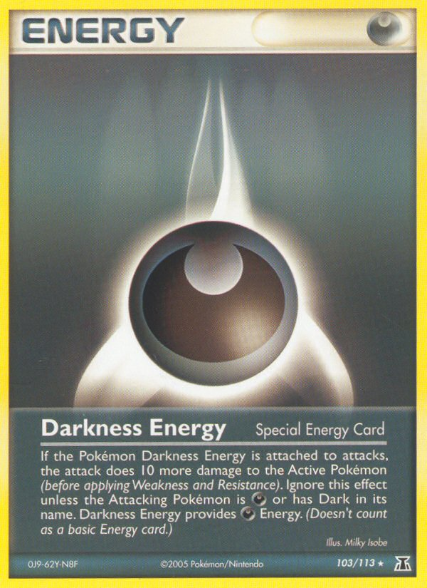 Darkness Energy (103/113) [EX: Delta Species] | Odin's Place