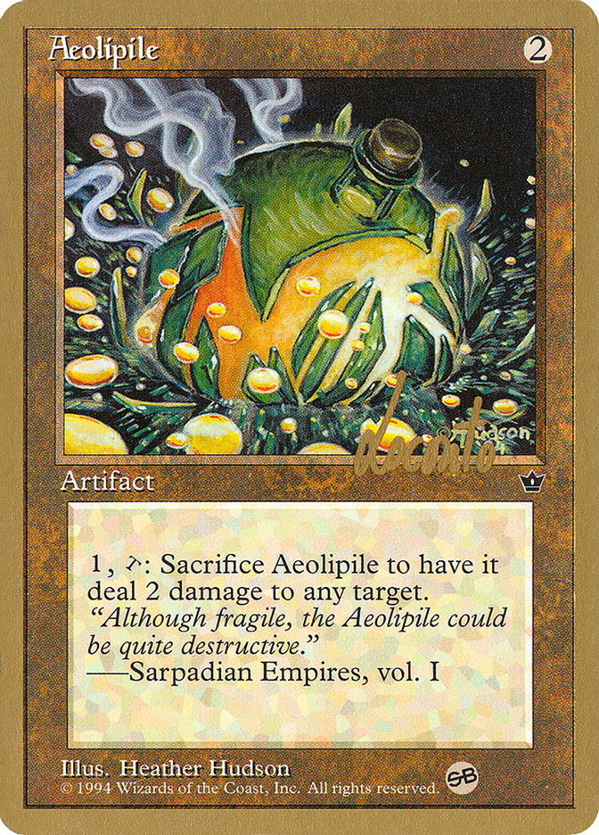Aeolipile (Michael Loconto) (SB) [Pro Tour Collector Set] | Odin's Place