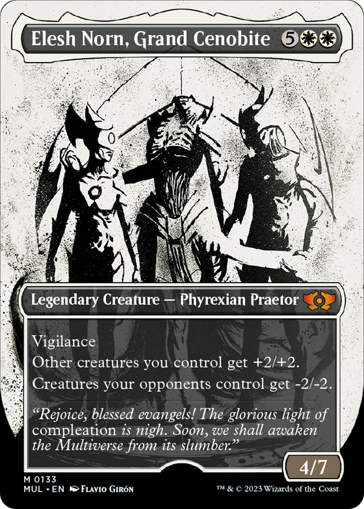 Elesh Norn, Grand Cenobite (Halo Foil) [Multiverse Legends] | Odin's Place