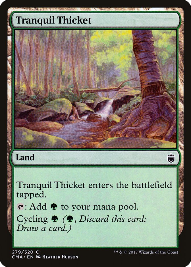 Tranquil Thicket (279) [Commander Anthology] | Odin's Place