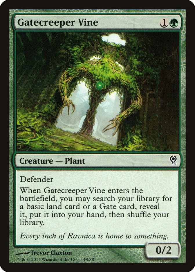 Gatecreeper Vine (48) [Duel Decks: Jace vs. Vraska] | Odin's Place