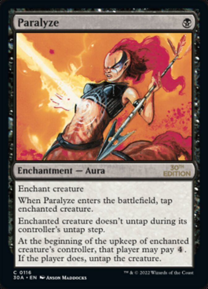 Paralyze [30th Anniversary Edition] | Odin's Place