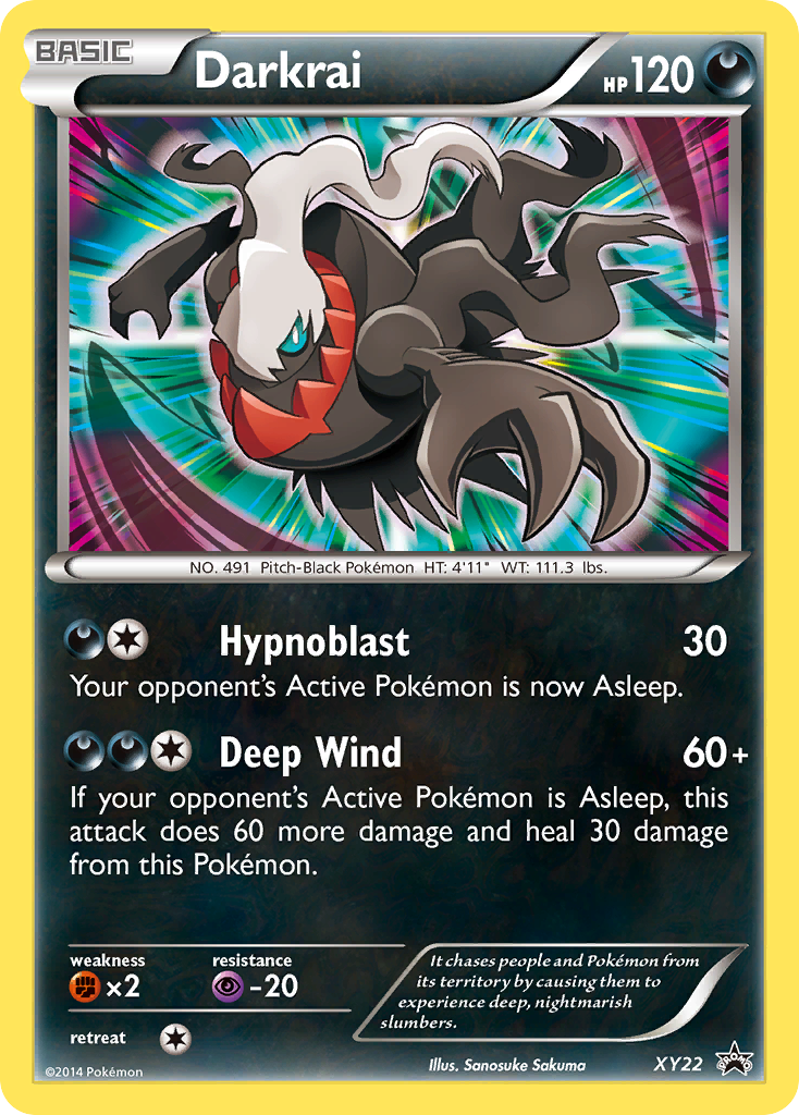 Darkrai (XY22) [XY: Black Star Promos] | Odin's Place