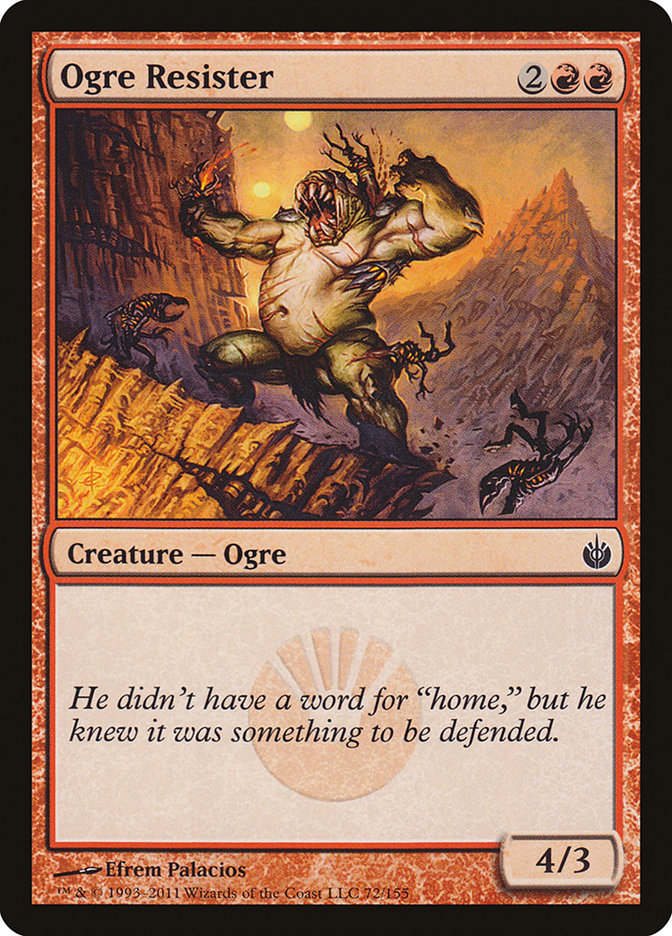 Ogre Resister (72) [Mirrodin Besieged] | Odin's Place