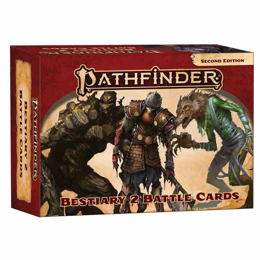 Pathfinder RPG 2nd Edition: Bestiary 2 Battle Cards | Odin's Place