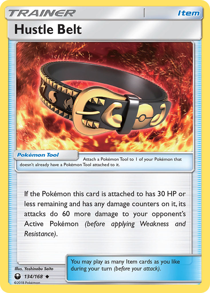 Hustle Belt (134/168) [Sun & Moon: Celestial Storm] | Odin's Place