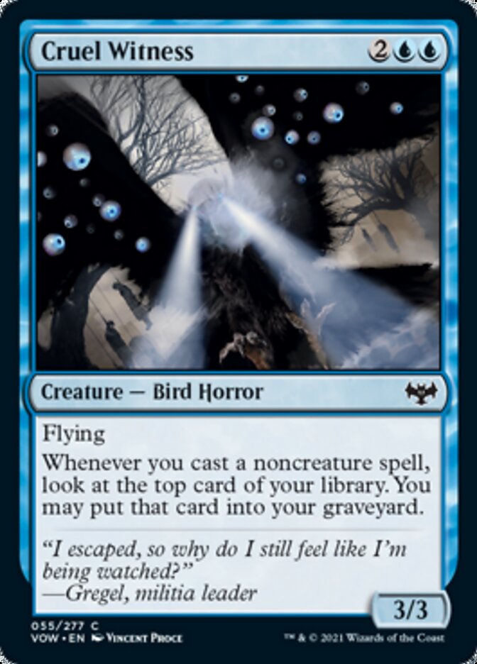 Cruel Witness [Innistrad: Crimson Vow] | Odin's Place