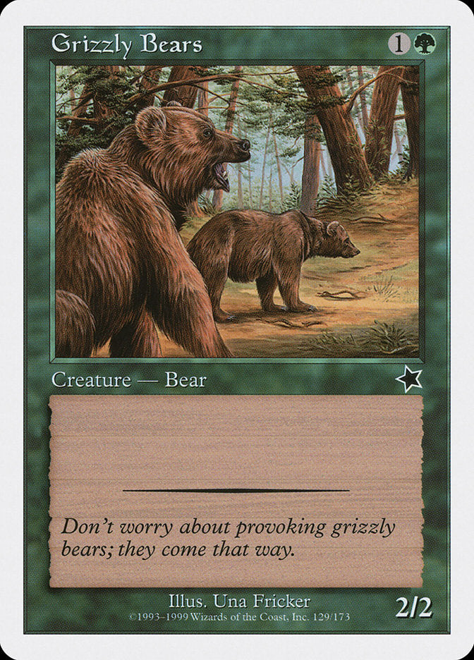 Grizzly Bears (129) [Starter 1999] | Odin's Place