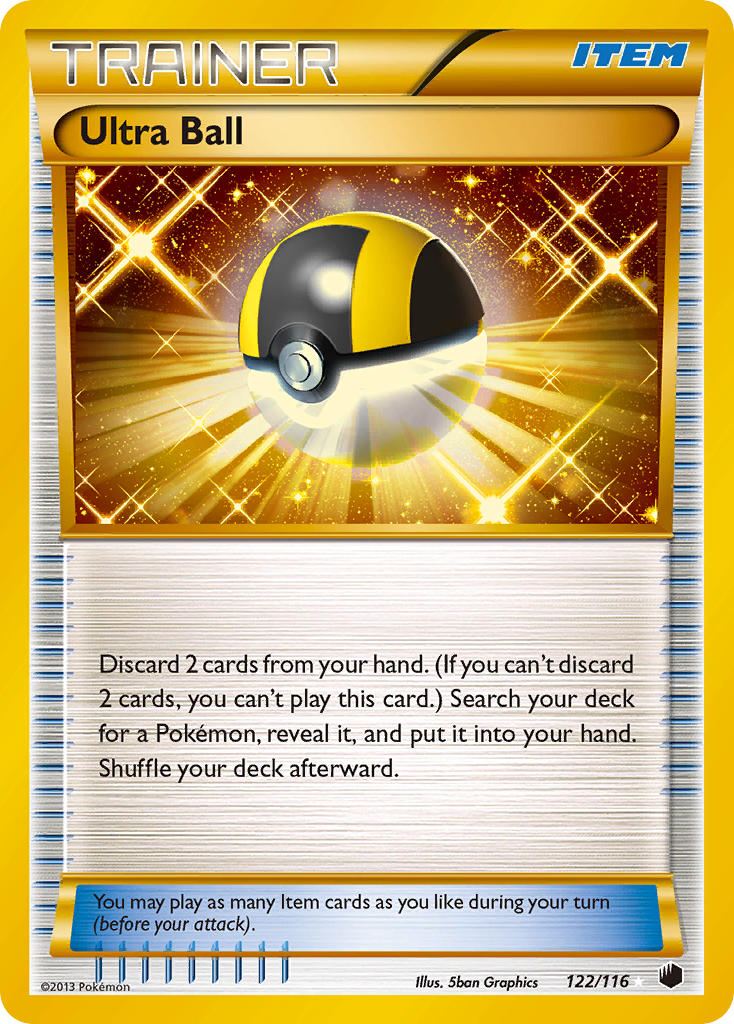 Ultra Ball (122/116) [Black & White: Plasma Freeze] | Odin's Place