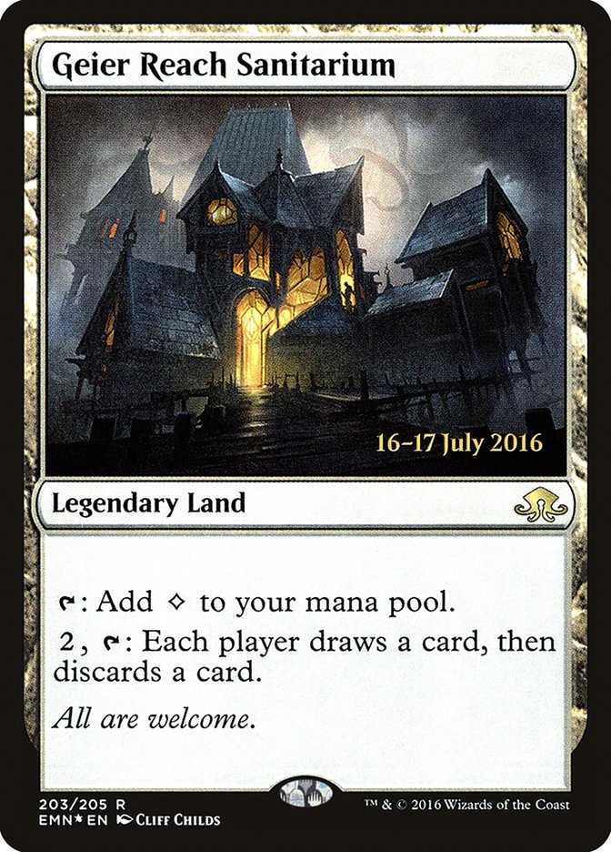 Geier Reach Sanitarium (203) [Eldritch Moon Prerelease Promos] | Odin's Place