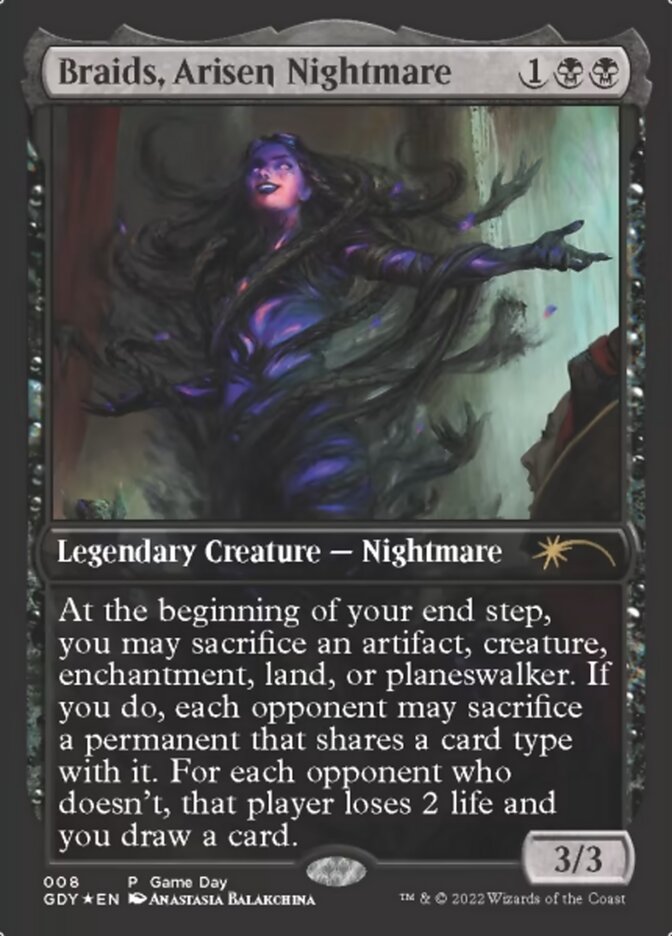 Braids, Arisen Nightmare [Game Day 2022] | Odin's Place