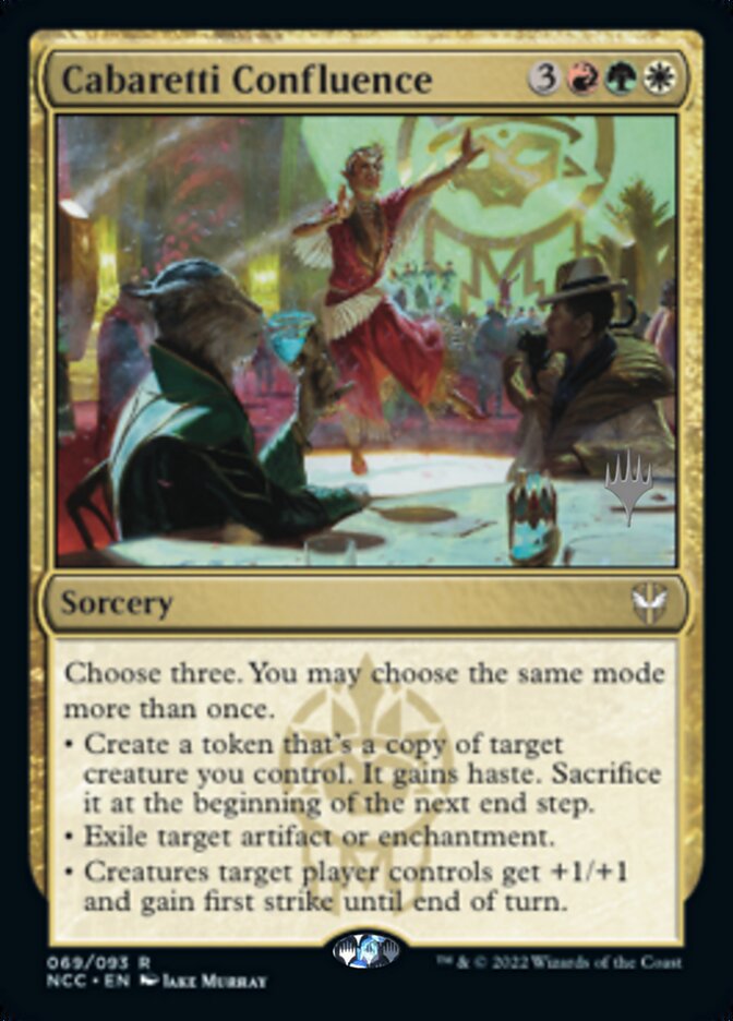 Cabaretti Confluence (Promo Pack) [Streets of New Capenna Commander Promos] | Odin's Place