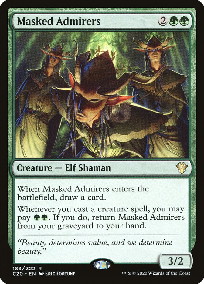 Masked Admirers [Commander 2020] | Odin's Place