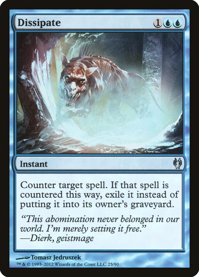 Dissipate (25) [Duel Decks: Izzet vs. Golgari] | Odin's Place