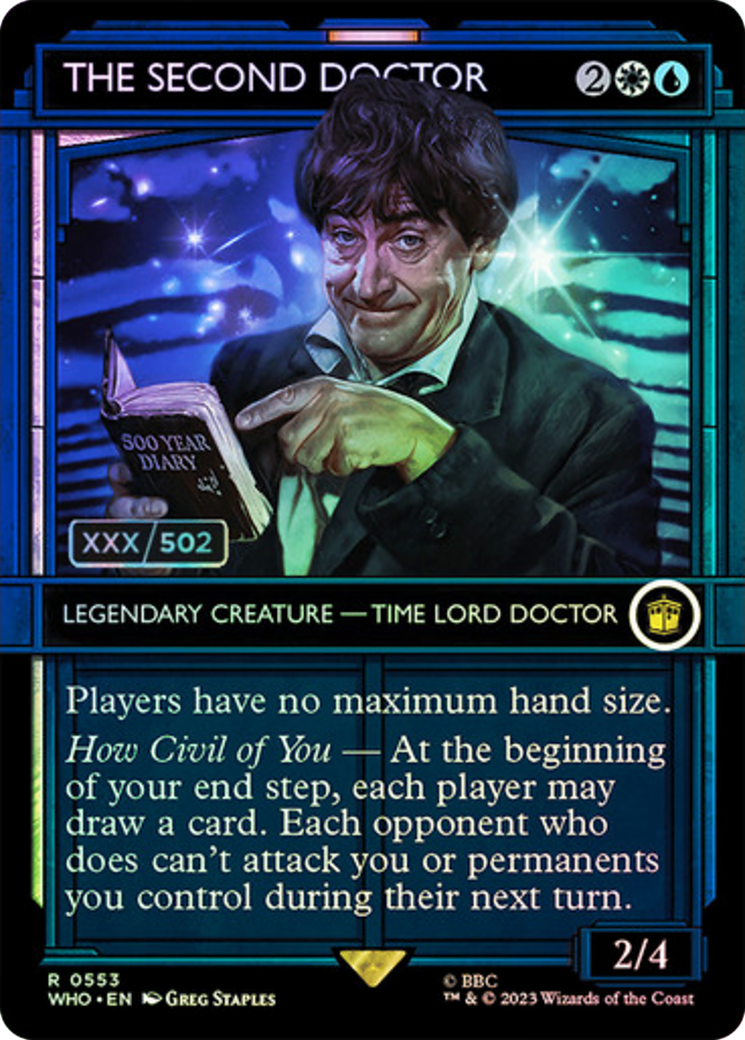 The Second Doctor (Serial Numbered) [Doctor Who] | Odin's Place