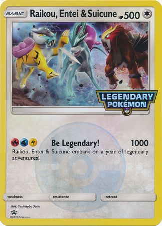 Raikou, Entei & Suicune (Jumbo Card) [Miscellaneous Cards] | Odin's Place
