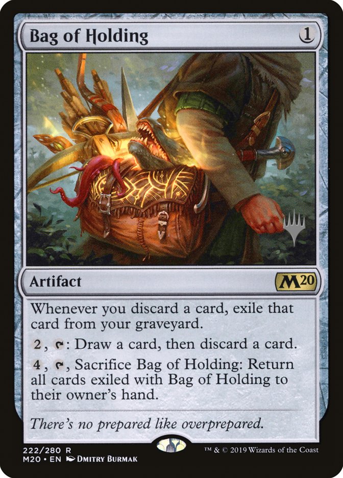 Bag of Holding (Promo Pack) [Core Set 2020 Promos] | Odin's Place
