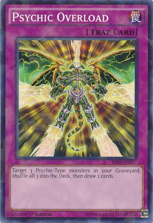 Psychic Overload [BP03-EN207] Shatterfoil Rare | Odin's Place