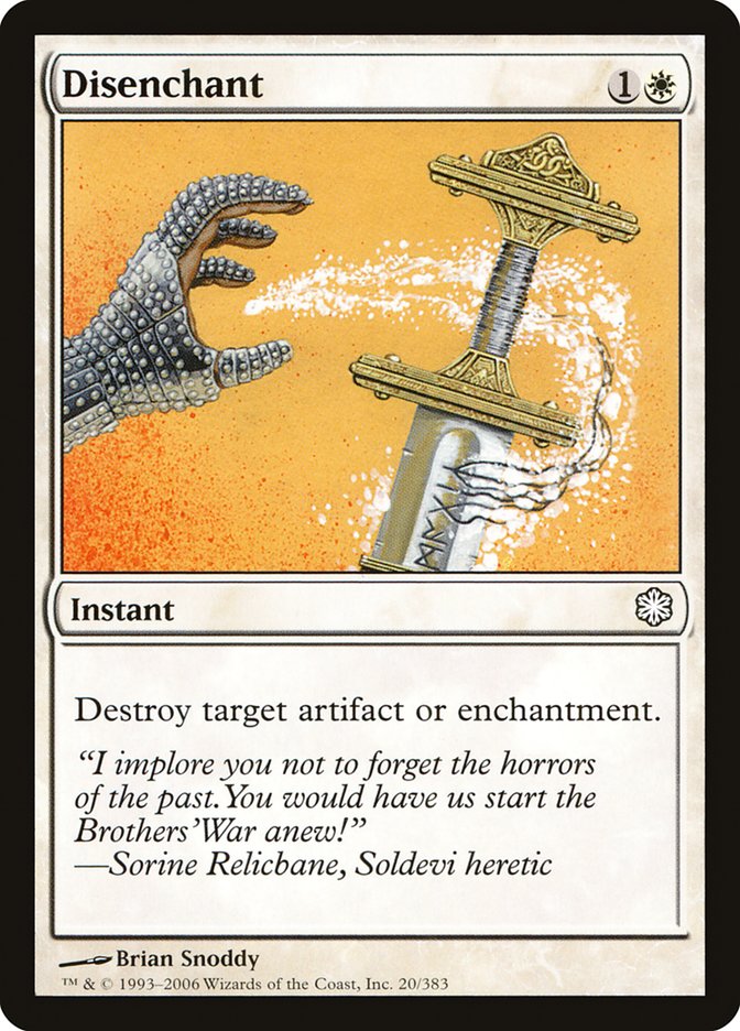 Disenchant (20) [Coldsnap Theme Decks] | Odin's Place