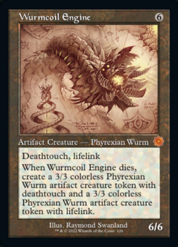Wurmcoil Engine (Retro Schematic) [The Brothers' War Retro Artifacts] | Odin's Place