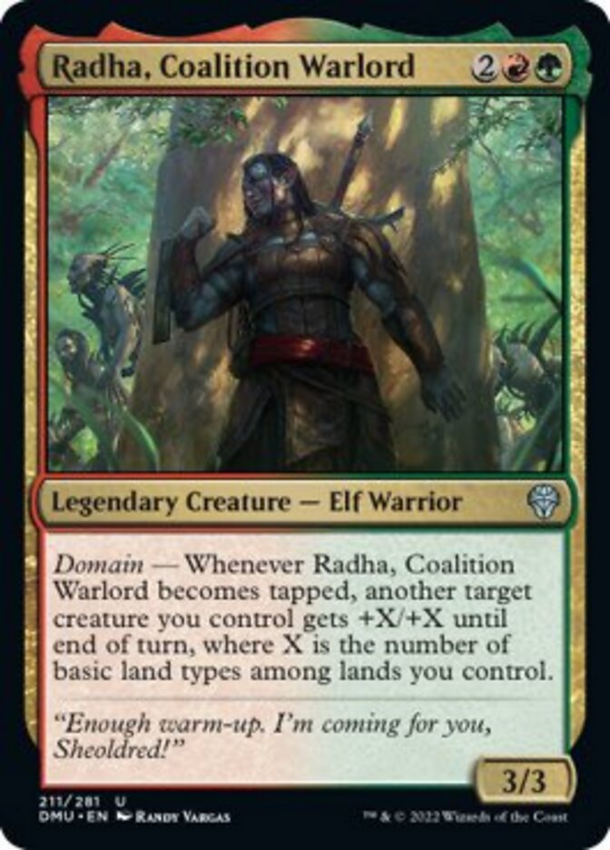 Radha, Coalition Warlord [Dominaria United] | Odin's Place