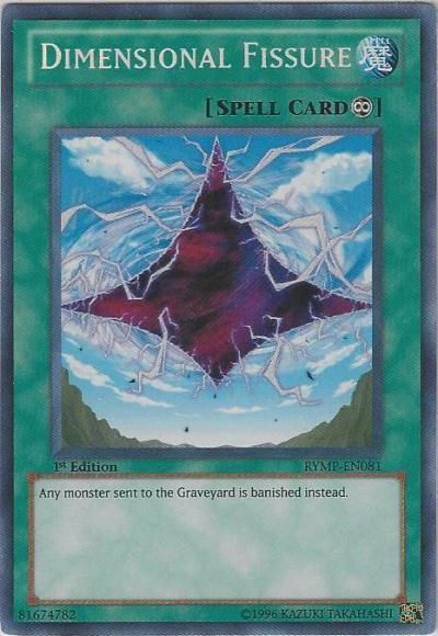Dimensional Fissure [RYMP-EN081] Secret Rare | Odin's Place