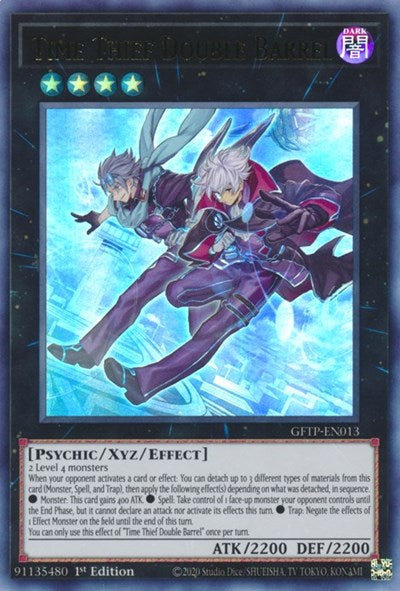 Time Thief Double Barrel [GFTP-EN013] Ultra Rare | Odin's Place
