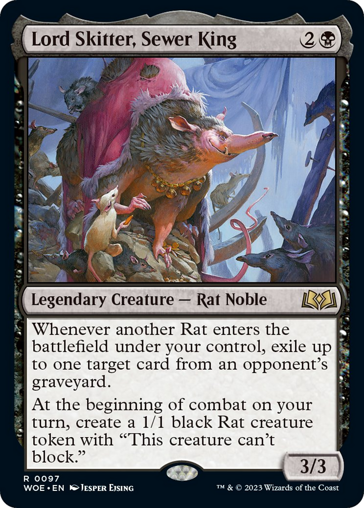 Lord Skitter, Sewer King [Wilds of Eldraine] | Odin's Place