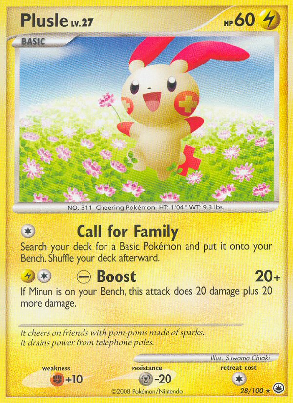 Plusle (28/100) [Diamond & Pearl: Majestic Dawn] | Odin's Place