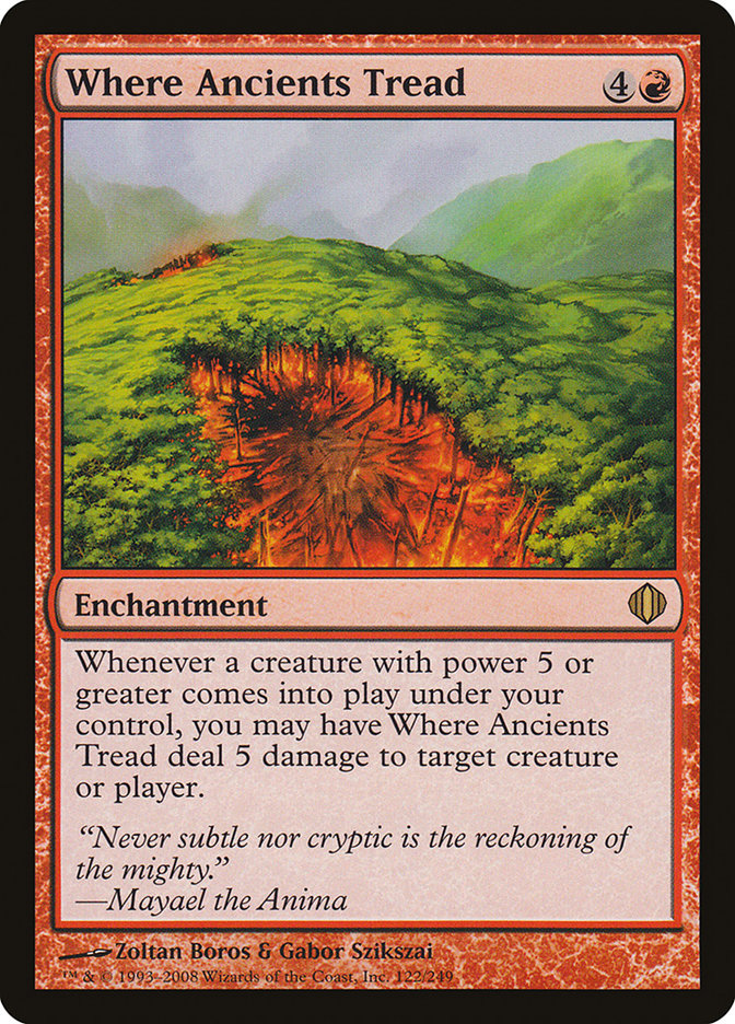 Where Ancients Tread (122) [Shards of Alara] | Odin's Place