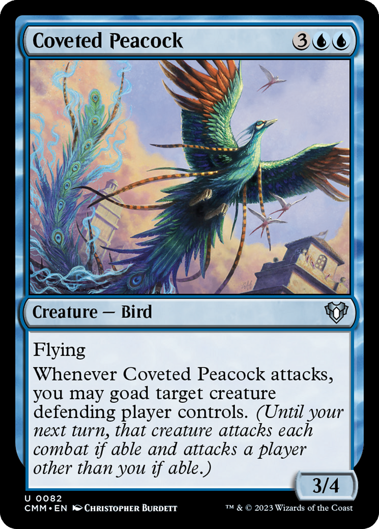 Coveted Peacock [Commander Masters] | Odin's Place