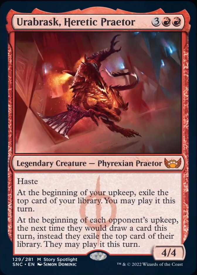 Urabrask, Heretic Praetor [Streets of New Capenna] | Odin's Place
