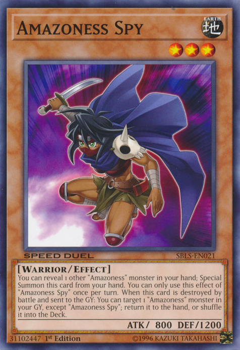 Amazoness Spy [SBLS-EN021] Common | Odin's Place