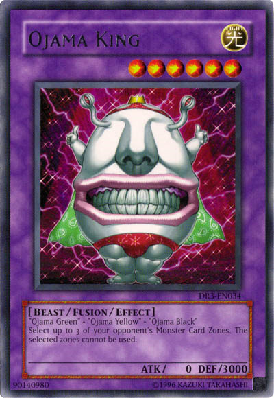 Ojama King [DR3-EN034] Rare | Odin's Place