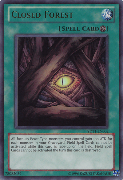 Closed Forest (5D's Duel Transer) [YDT1-EN002] Ultra Rare | Odin's Place