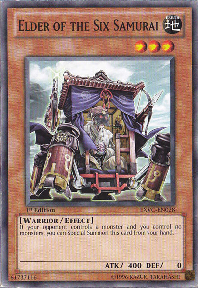 Elder of the Six Samurai [EXVC-EN028] Common | Odin's Place