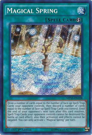 Magical Spring [MP15-EN108] Secret Rare | Odin's Place