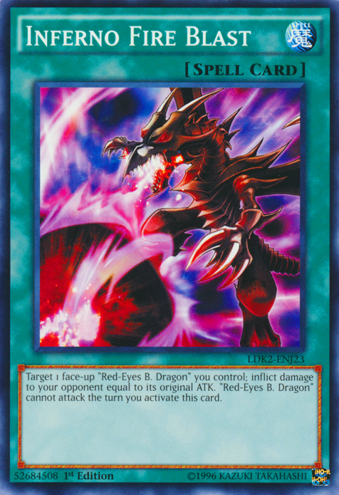 Inferno Fire Blast [LDK2-ENJ23] Common | Odin's Place