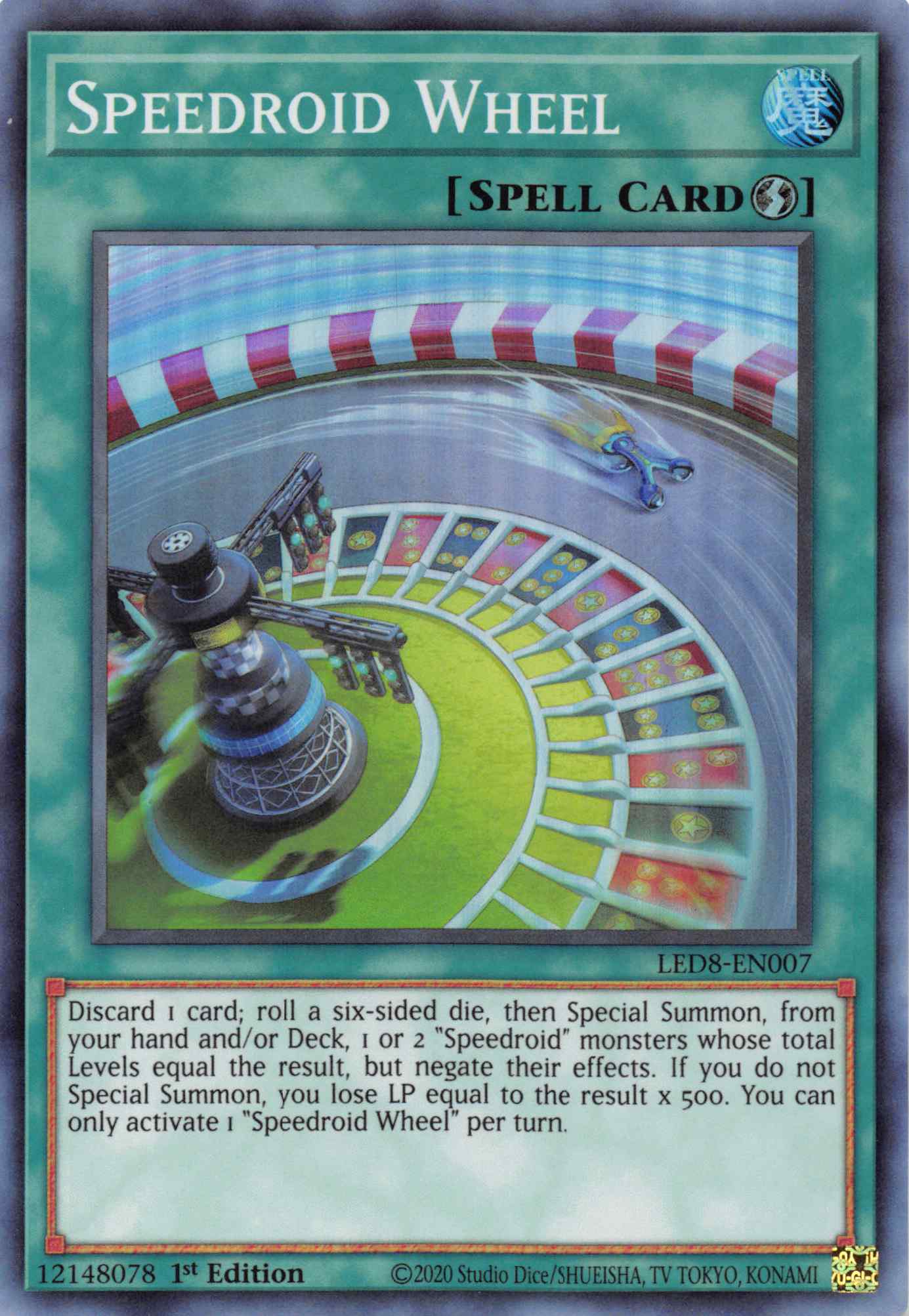 Speedroid Wheel [LED8-EN007] Super Rare | Odin's Place