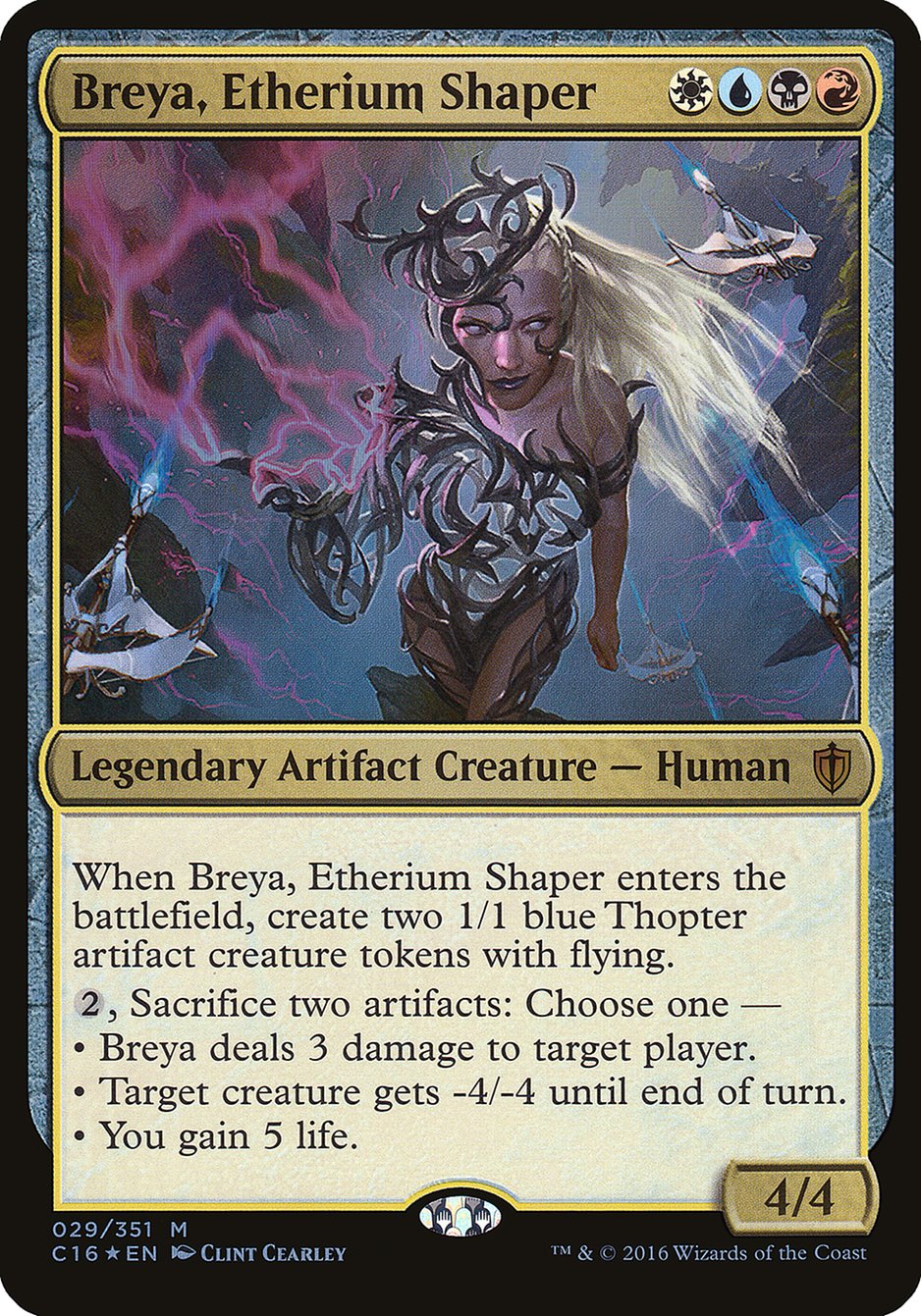 Breya, Etherium Shaper (29) (Oversized) [Commander 2016 Oversized] | Odin's Place