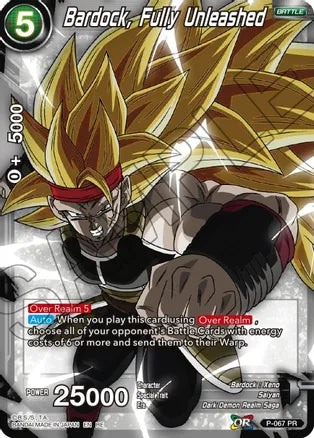 Bardock, Fully Unleashed (P-067) [Mythic Booster] | Odin's Place