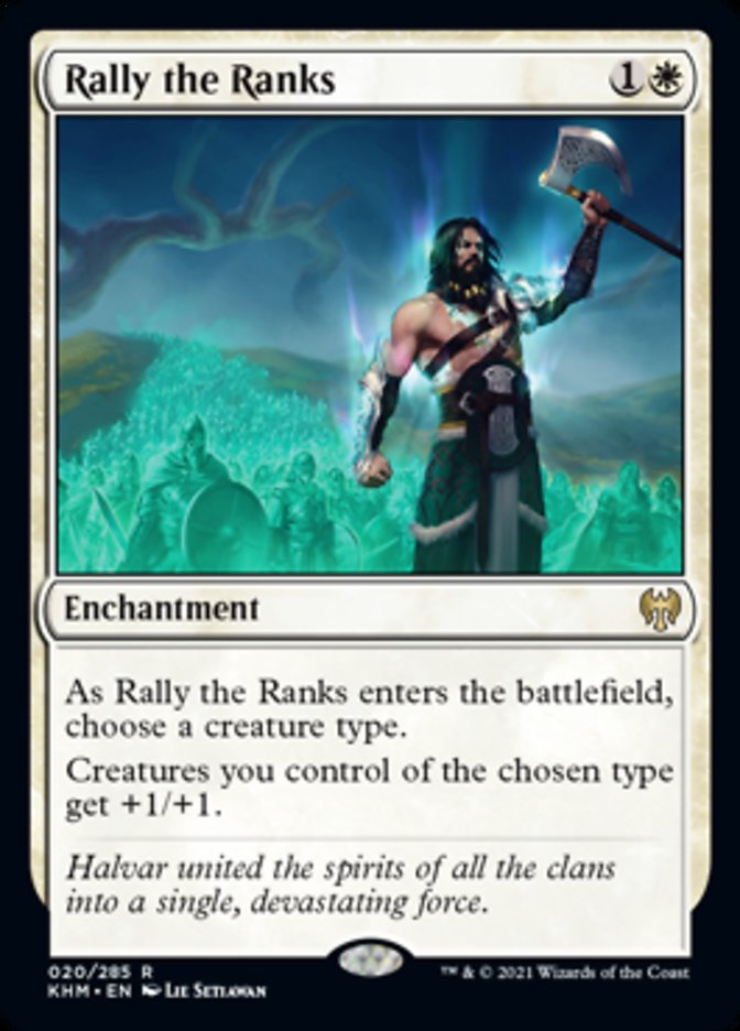Rally the Ranks [Kaldheim] | Odin's Place