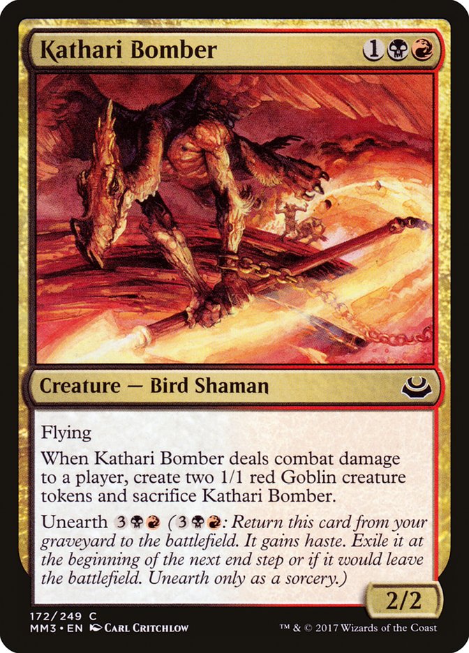 Kathari Bomber (172) [Modern Masters 2017] | Odin's Place