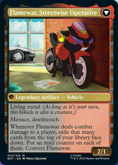 Flamewar, Brash Veteran // Flamewar, Streetwise Operative [Transformers] | Odin's Place
