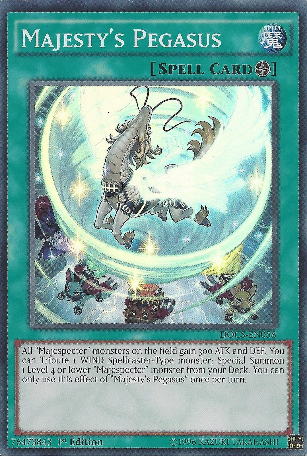 Majesty's Pegasus [DOCS-EN058] Super Rare | Odin's Place