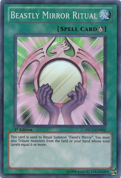 Beastly Mirror Ritual [PRC1-EN002] Super Rare | Odin's Place